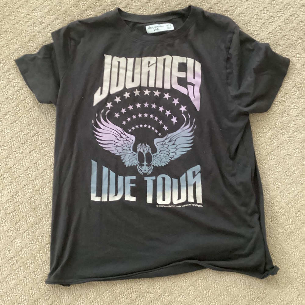 Abercrombie kids  journey world tour girls tee